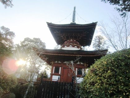 久米寺の多宝塔