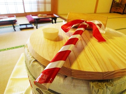 鏡開き　大神神社の挙式