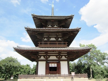法起寺三重塔