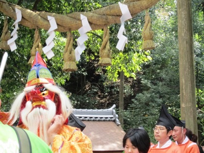 若宮神幸祭のサルタヒコ