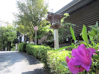 つつじと大神神社宝物収蔵庫