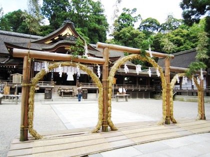 茅の輪神事　大神神社