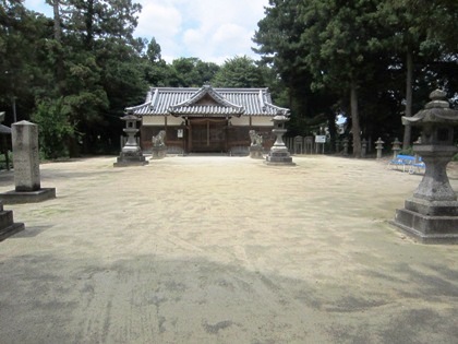 糸井神社の拝殿