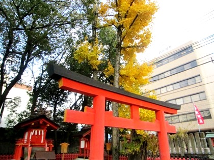 率川阿波神社　岡三証券