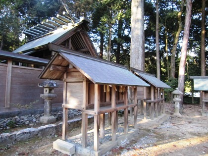 阿紀神社の社殿