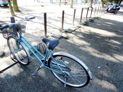 東大寺南大門前駐輪場　自転車置場