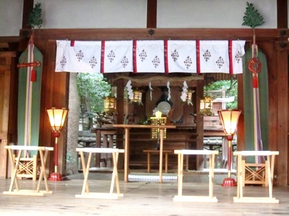 恵比須神社拝殿