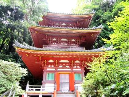 松尾寺三重塔