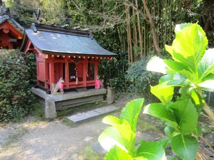 三輪山平等寺のお稲荷さん