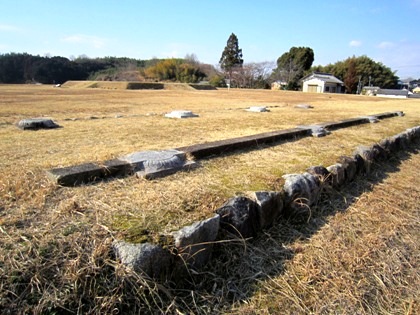 山田寺跡　回廊