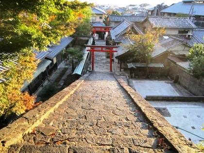 神社の石段